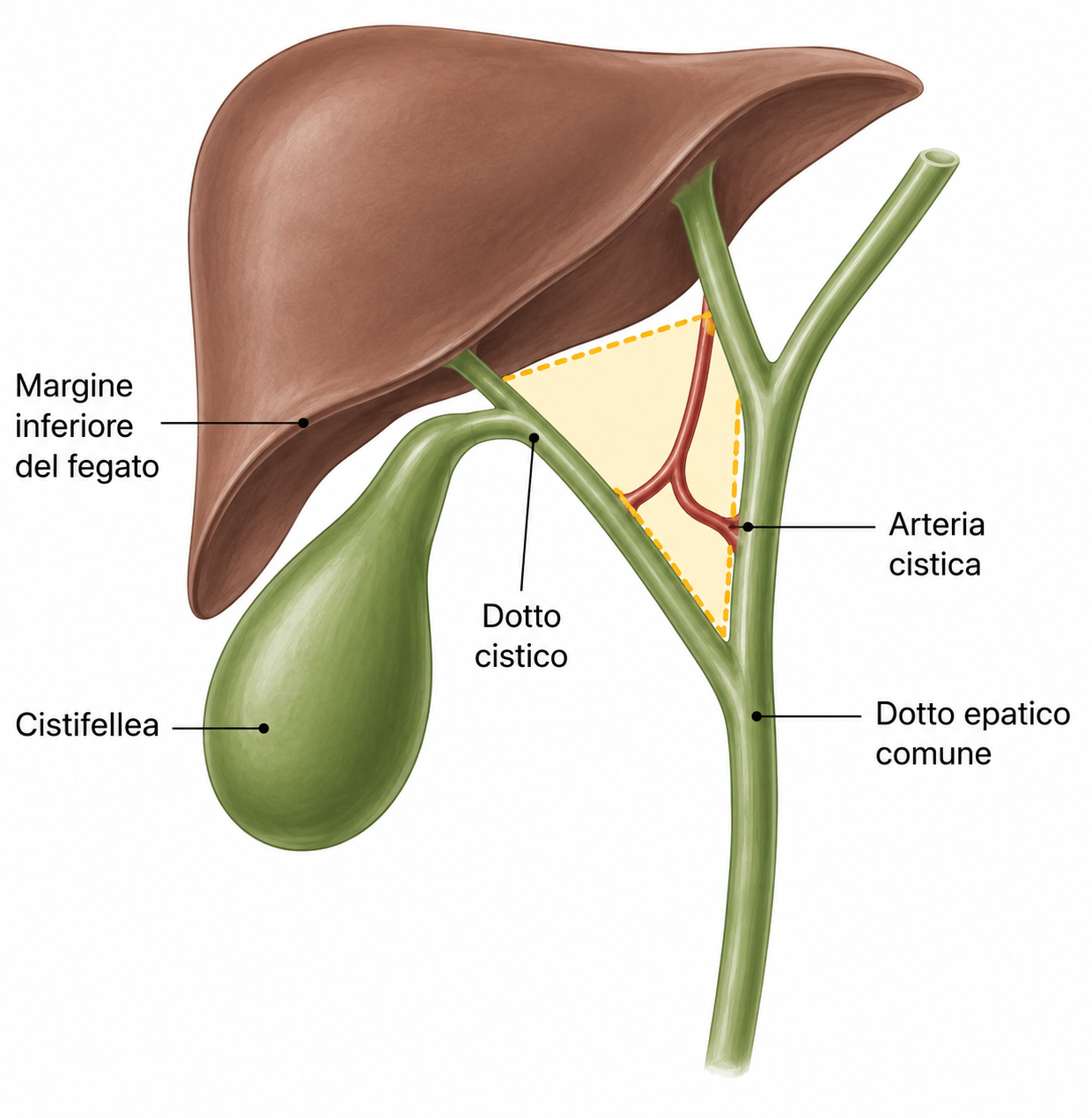 Il triangolo di Calot